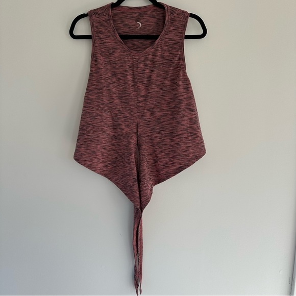 Zyia Tie Workout Tank Pink - Picture 7 of 7